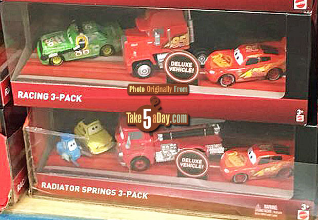 Take Five a Day » Blog Archive » Mattel Disney Pixar CARS 3: 3-Packs Pallet