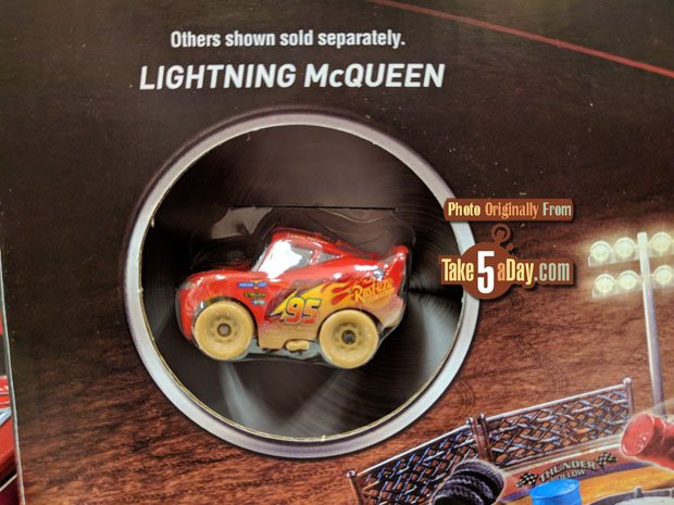 Lightning McQueen Crashes in New Cars 3 Poster