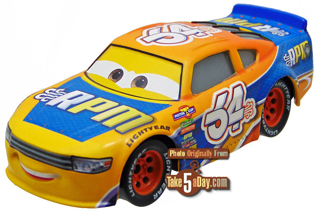 Disney Cars Rpm 64 Bruce Miller - Disney