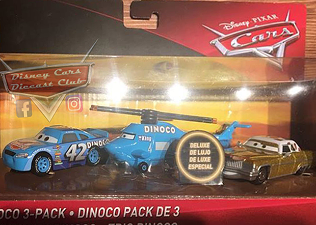 Disney cars 3 pack top