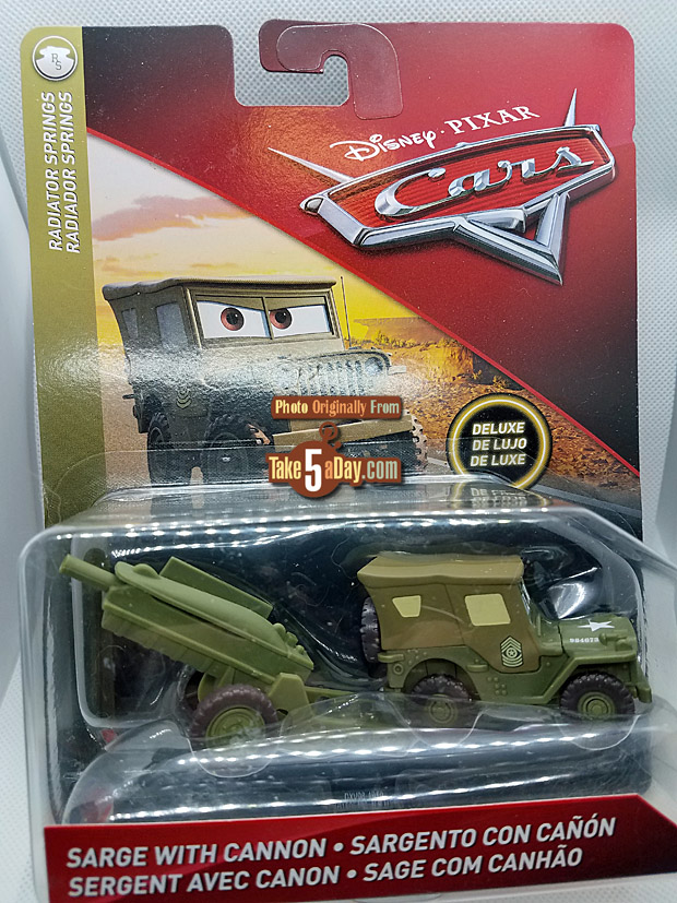 disney cars sarge recall