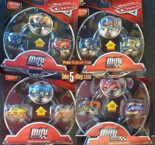 mini cars 3 pack