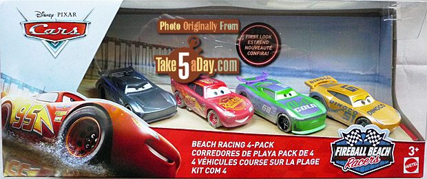 New Mattel Disney Pixar Cars Fireball Beach Racer Chase Racelott Neuware 