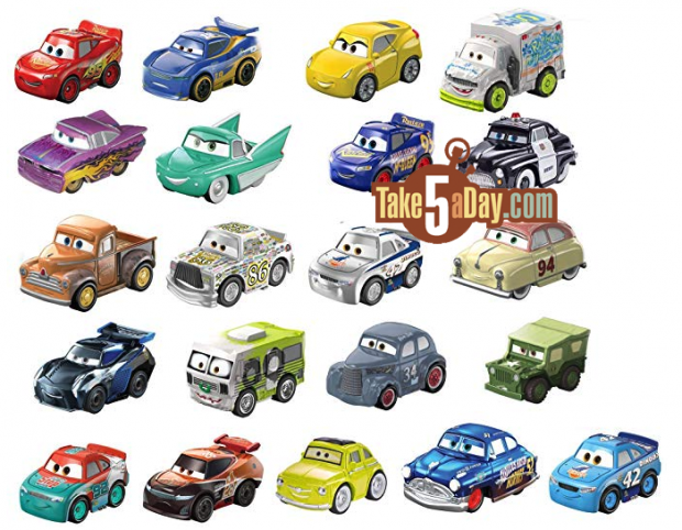 Take Five a Day » Blog Archive » Mattel Disney Pixar CARS: Mini