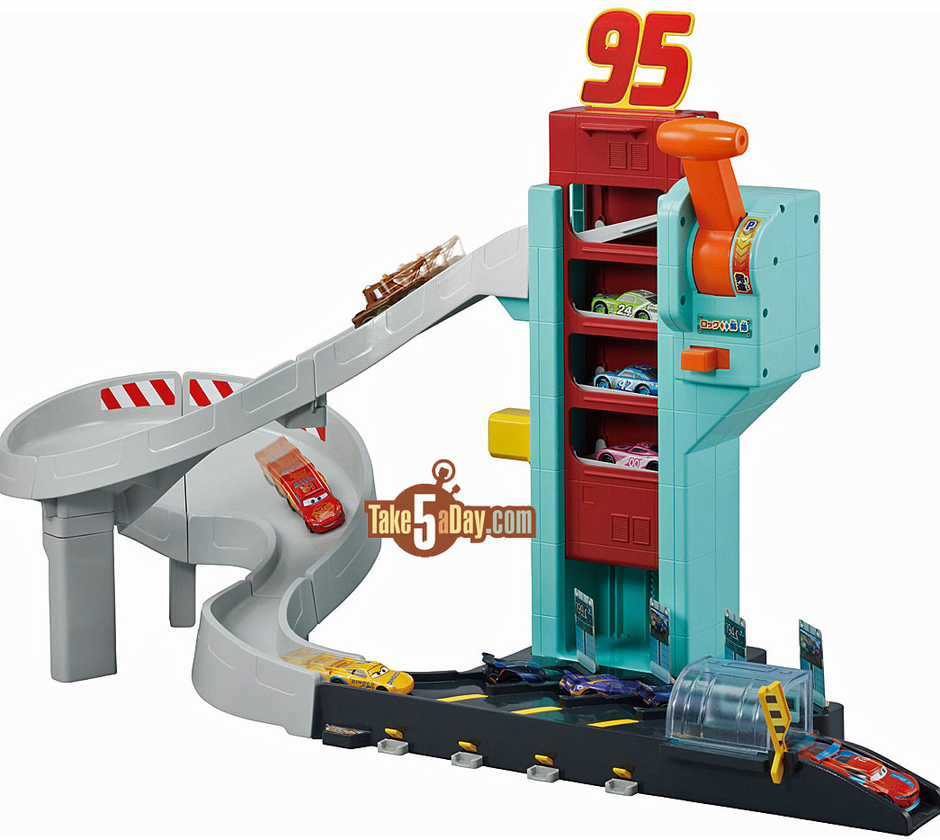 garage cars disney pixar