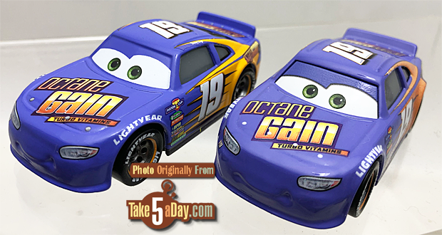 Mattel Disney Pixar CARS 3: Tomy Takara 1:64 JP Drive Apple Car a Mini