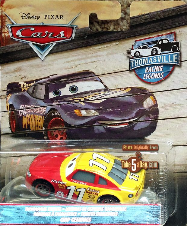 DISNEY CARS DIECAST-Cars 3 Thomasville Racing Legends-Chip Gearings-Neuf 