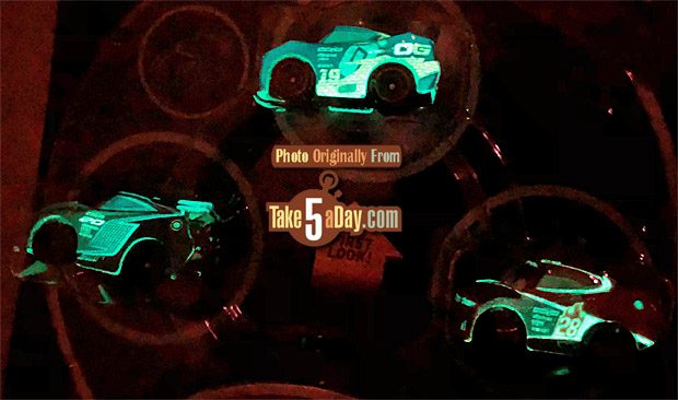 Disney cars mini racers glow in sales the dark