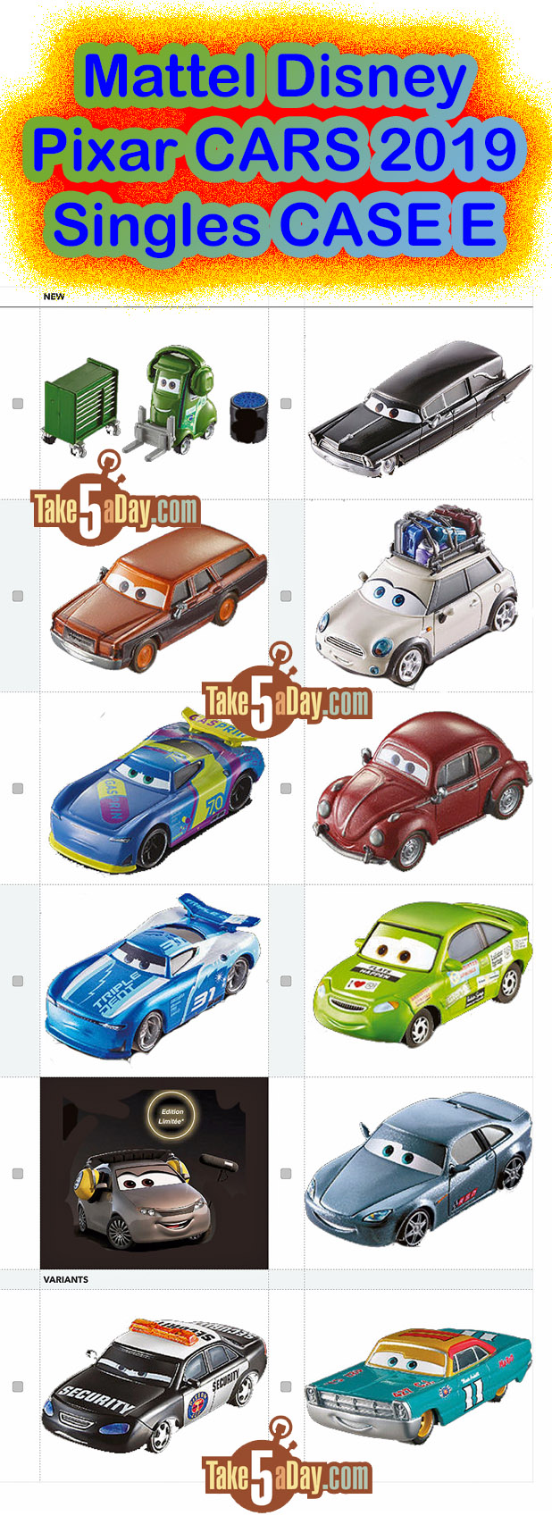 disney pixar cars diecast 2019