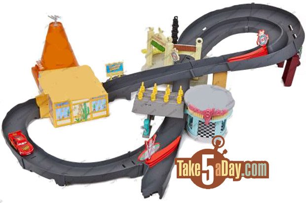 mattel cars race track