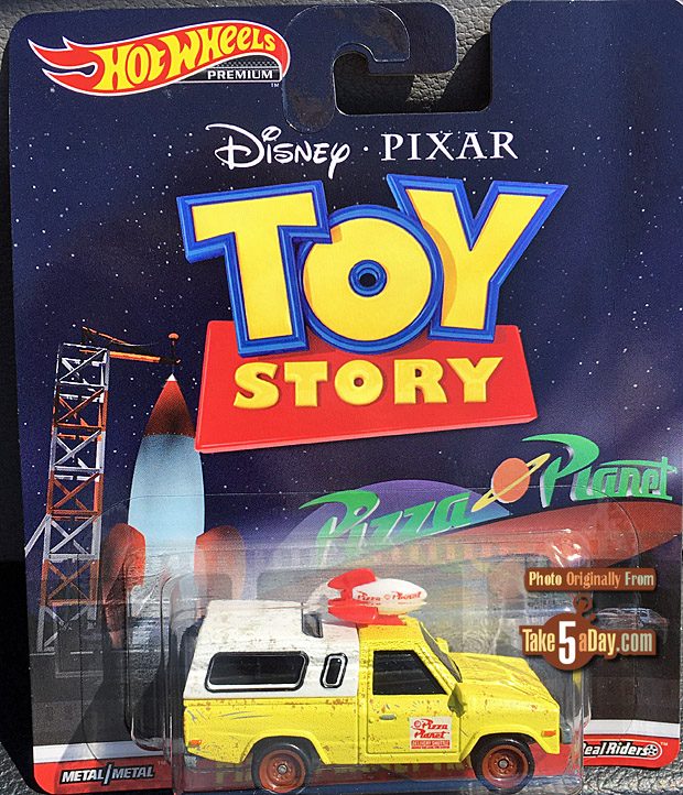 Take Five a Day Blog Archive Mattel Hot Wheels Toy Story Pizza Planet Truck