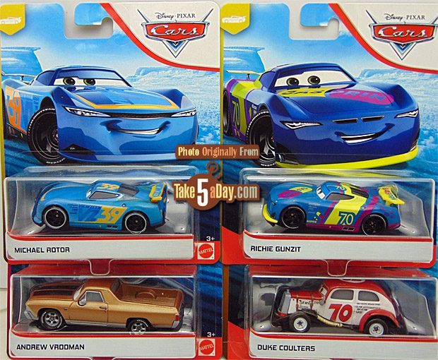 Take Five a Day Blog Archive Mattel Disney Pixar CARS 2020