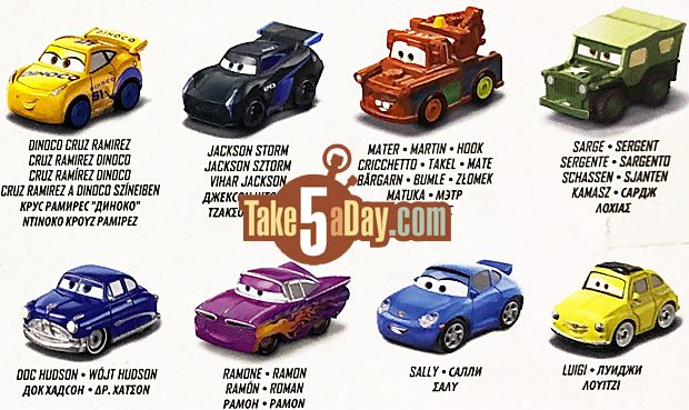 Take Five a Day » Blog Archive » Mattel Disney Pixar Diecast CARS