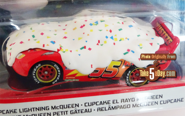 Disney Pixar Cars Cupcake Lightning McQueen