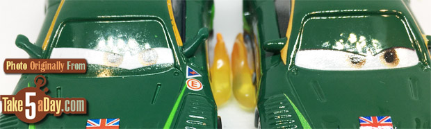 cars 2 nigel gearsley with flames