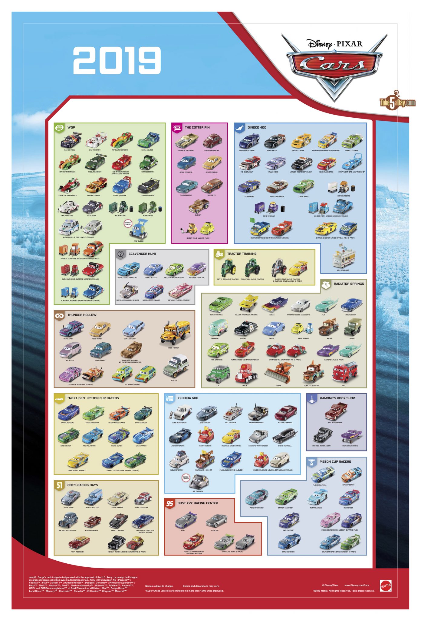 disney pixar cars diecast 2021