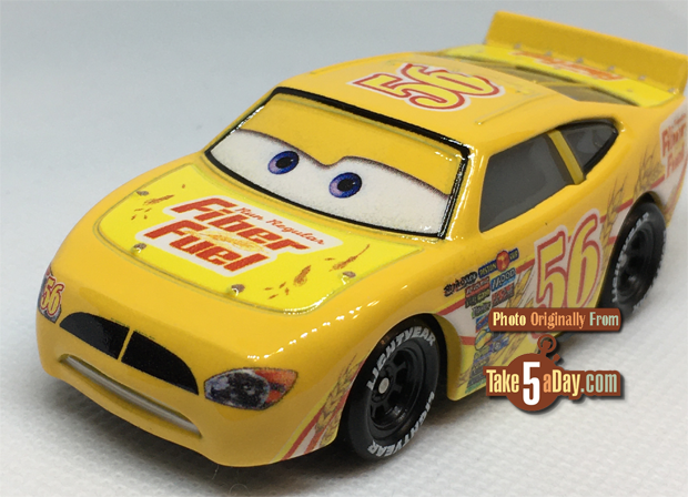 Take Five a Day Blog Archive Mattel Disney Pixar CARS Brush Curber Fiber Fuel CARS 1 Updated