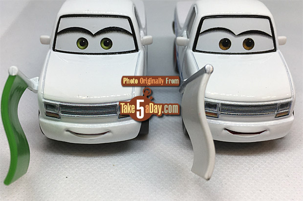 Kris Revstopski White Flag DISNEY CARS DIECAST New Release Cars 3 