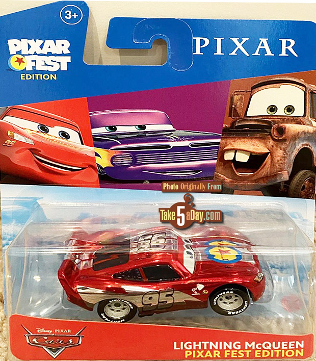 Disney Pixar Cars PIXAR FEST EDITION LIGHTNING MCQUEEN 1:55 DIECAST TOKYO DRIFT 