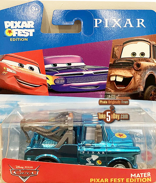 Disney Cars Pixar Fest Edition Yellow Ramone 1:55 Scale Diecast