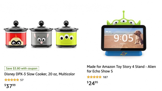 Disney Pixar Characters Mini Slow Cookers, 3-pack 