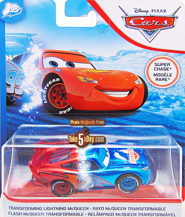 Voiture Flash Mcqueen Cars transformable - Disney × Pixar