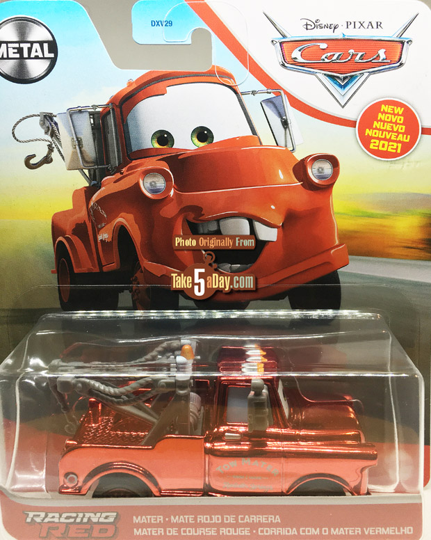 Mattel Disney Pixar CRICCHETTO CARS MATER + Bonus Card
