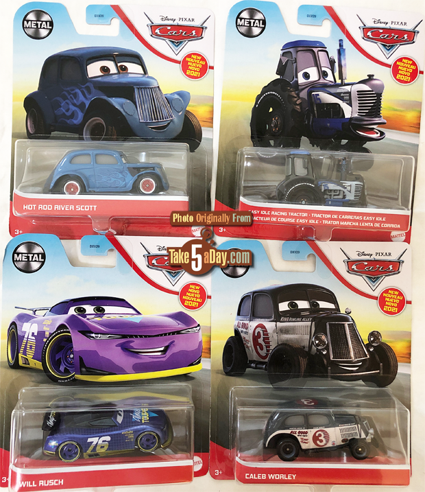 Caleb Worley 2021 release Metal Collection Disney Pixar Cars 