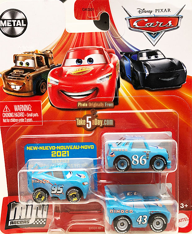 Take Five a Day » Blog Archive » Mattel Disney Pixar CARS: Dinoco's McQueen Variant Parade