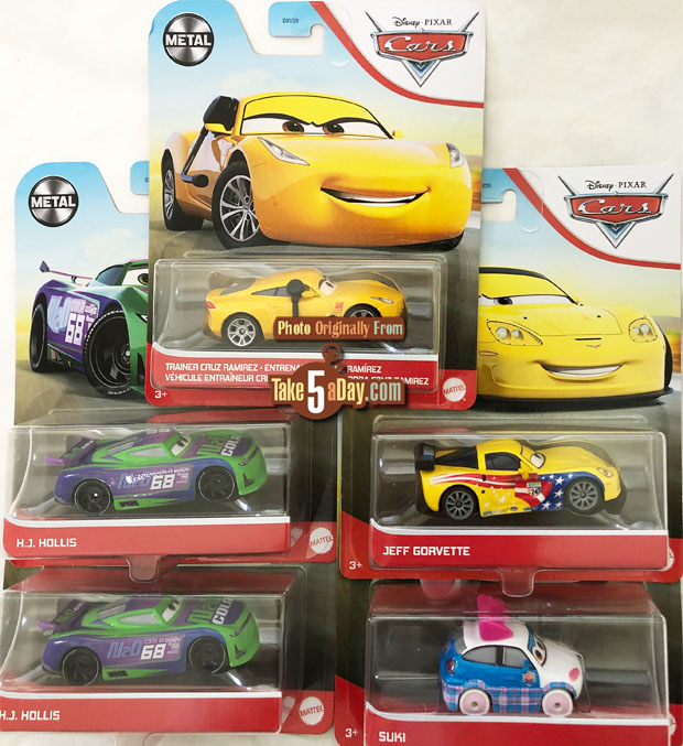 "Andrea" Combined Postage DISNEY CARS DIECAST