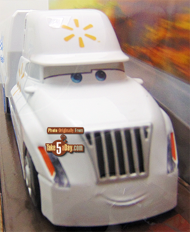 Disney cars at top walmart