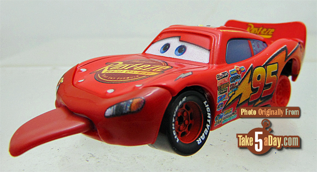 Take Five a Day Blog Archive Mattel Disney Pixar CARS Finish Line McQueen Piece Meal