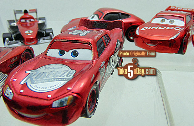 . Skabelse Jeg er stolt Take Five a Day » Blog Archive » Mattel Disney Pixar CARS: Racing Red &  Golden “Chase” CARS of 2021