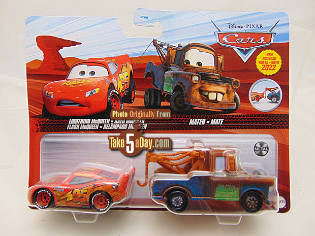 Take Five a Day » Blog Archive » Mattel Disney Pixar CARS: 1St 2-Pack of  2022 Arrives! (DXV99-957L)