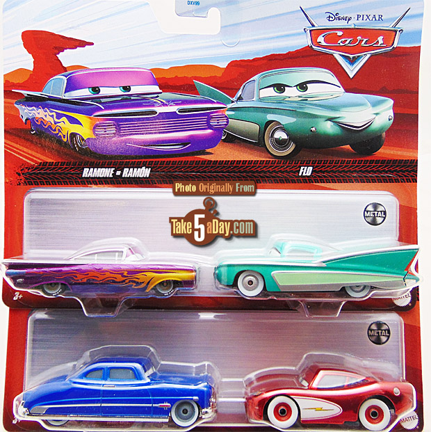 Take Five a Day » Blog Archive » Mattel Disney Pixar CARS: 1St 2-Pack of  2022 Arrives! (DXV99-957L)