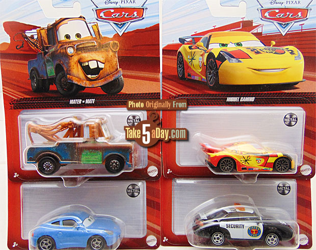 Take Five a Day » Blog Archive » Mattel Disney Pixar CARS: Singles CASE ...