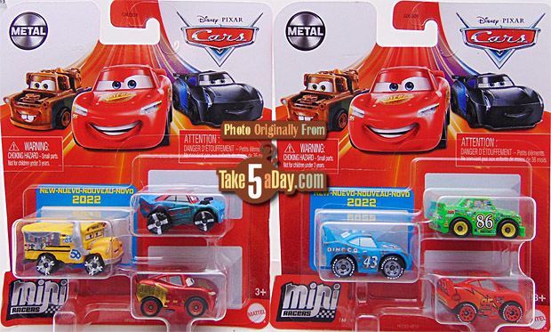 Disney Cars 3 Mini Bubbles