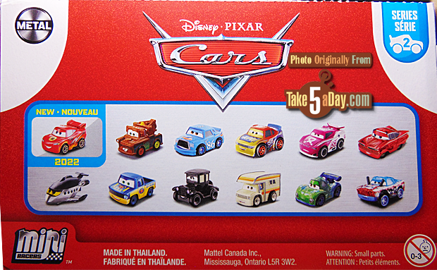 Take Five a Day » Blog Archive » Mattel Disney Pixar CARS: Mini