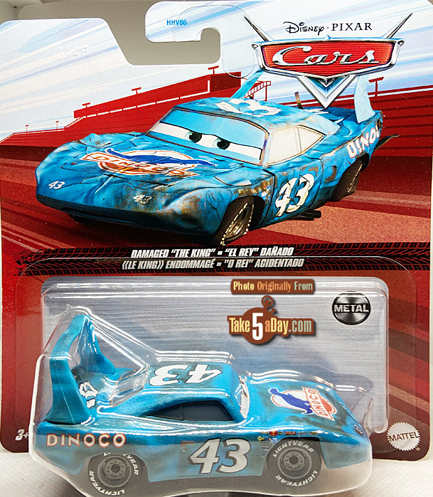 Cars The King Crash, Pixar Cars, Remake