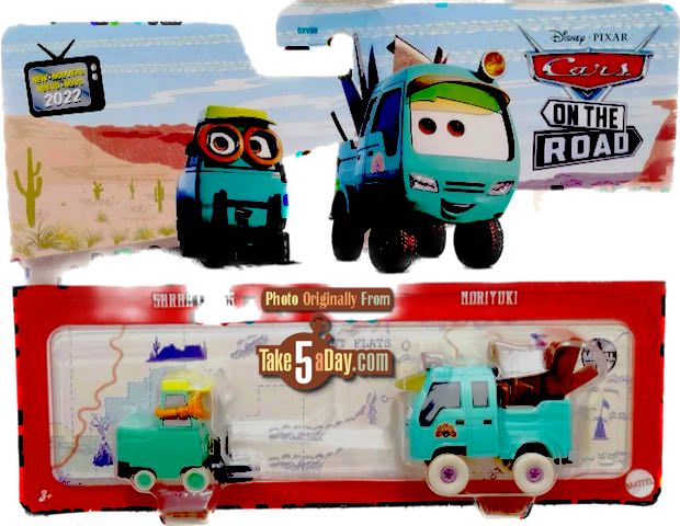 Mater Die Cast Set – Cars on the Road