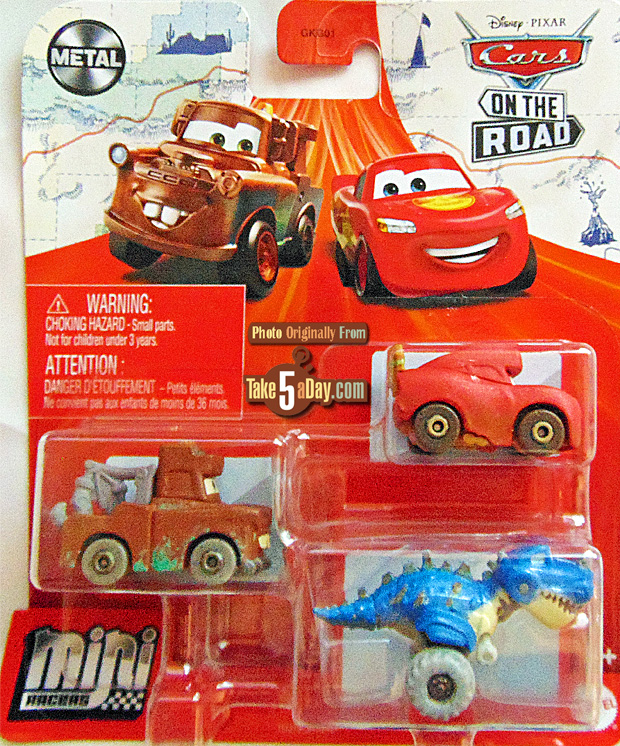 Disney Pixar Cars Mini Racers 3 Pack - Road Trip