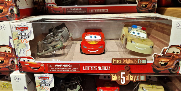 Disney Store Disney Pixar Cars on the Road Die-Cast Set