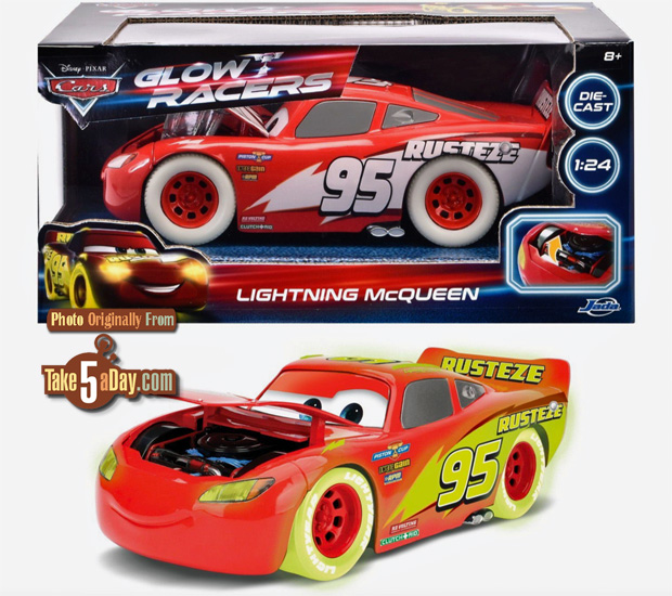 Take Five a Day » Blog Archive » Mattel Disney Pixar CARS: Glow Racers are  Metal Die Cast Not Plastic